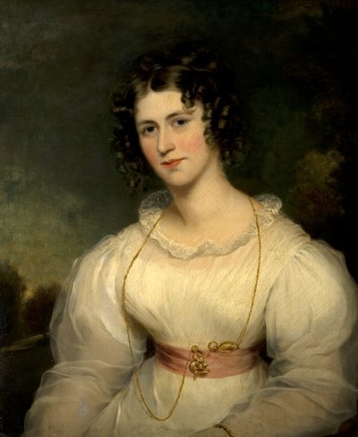 Miss Elizabeth Hoare, 1826 door Thomas Barber